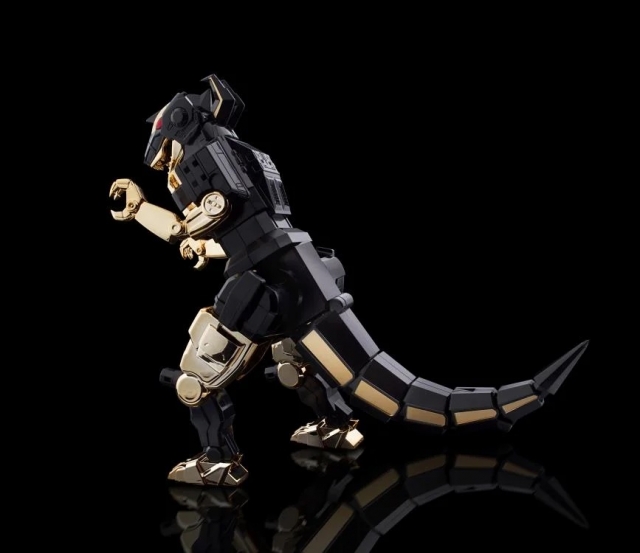 Megazord Black Limited Version Model Kit | Mighty Morphin Power Rangers Furai Model | Flame Toys