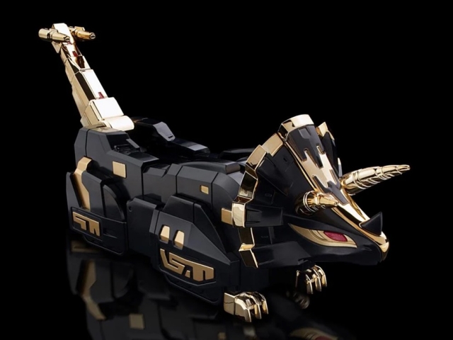 Megazord Black Limited Version Model Kit | Mighty Morphin Power Rangers Furai Model | Flame Toys