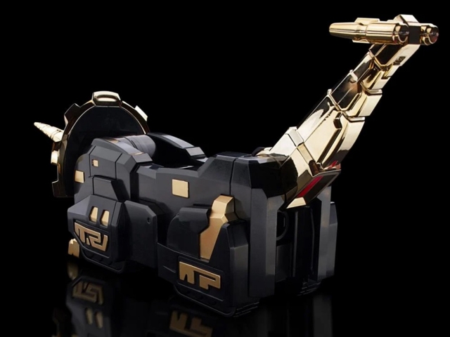 Megazord Black Limited Version Model Kit | Mighty Morphin Power Rangers Furai Model | Flame Toys