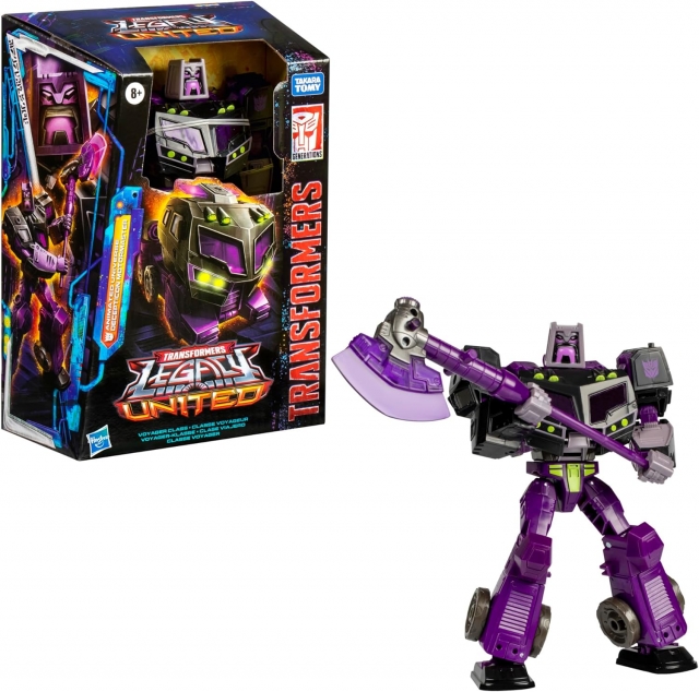 Animated Universe Decepticon Motormaster Legacy Voyager Class | Transformers Generations Legacy