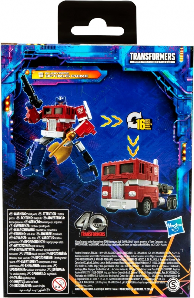 G1 Universe Optimus Prime Deluxe Class | Transformers: Legacy United