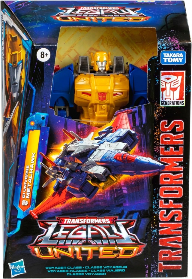 G1 Universe Metalhawk Legacy Voyager Class | Transformers Generations Legacy