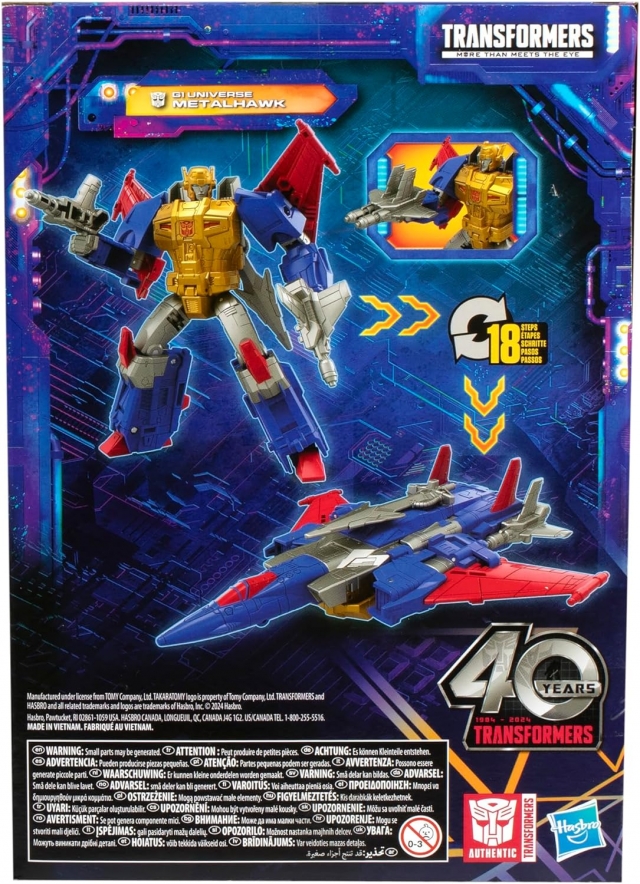 G1 Universe Metalhawk Legacy Voyager Class | Transformers Generations Legacy