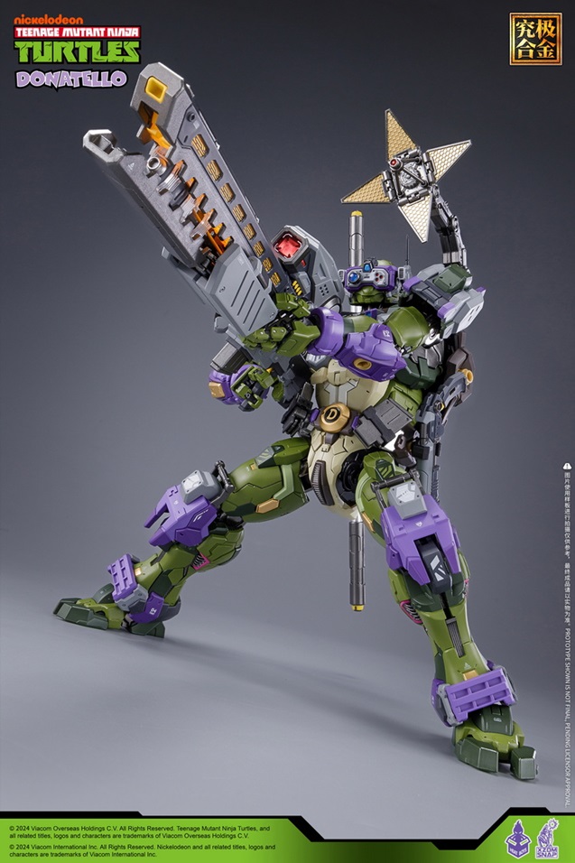 HB0015 Donatello | Heat Boys TMNT Mecha Figure | TFSource