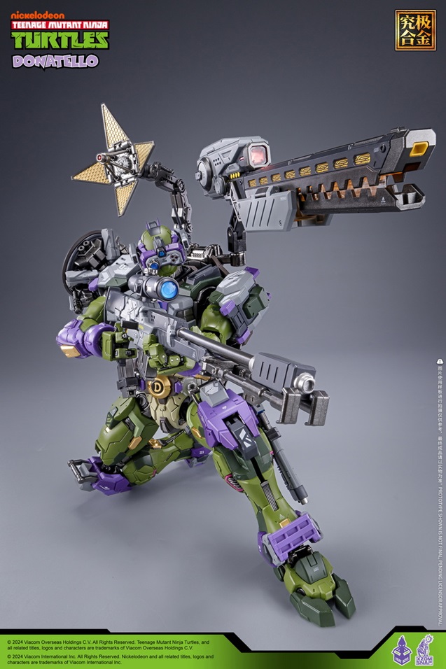 HB0015 Donatello | Heat Boys TMNT Mecha Figure | TFSource