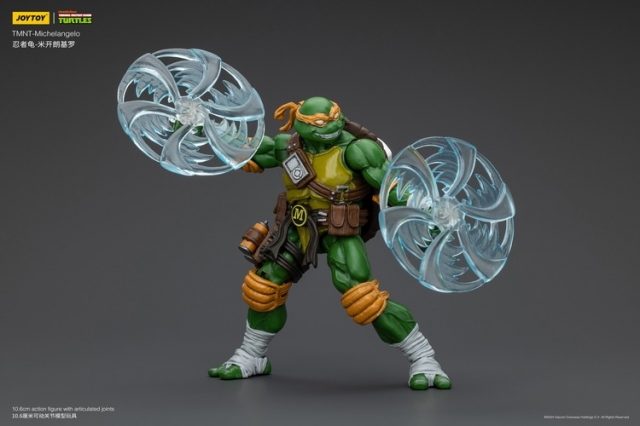 Michelangelo 1/18 Scale | Teenage Mutant Ninja Turtles | Joy Toy
