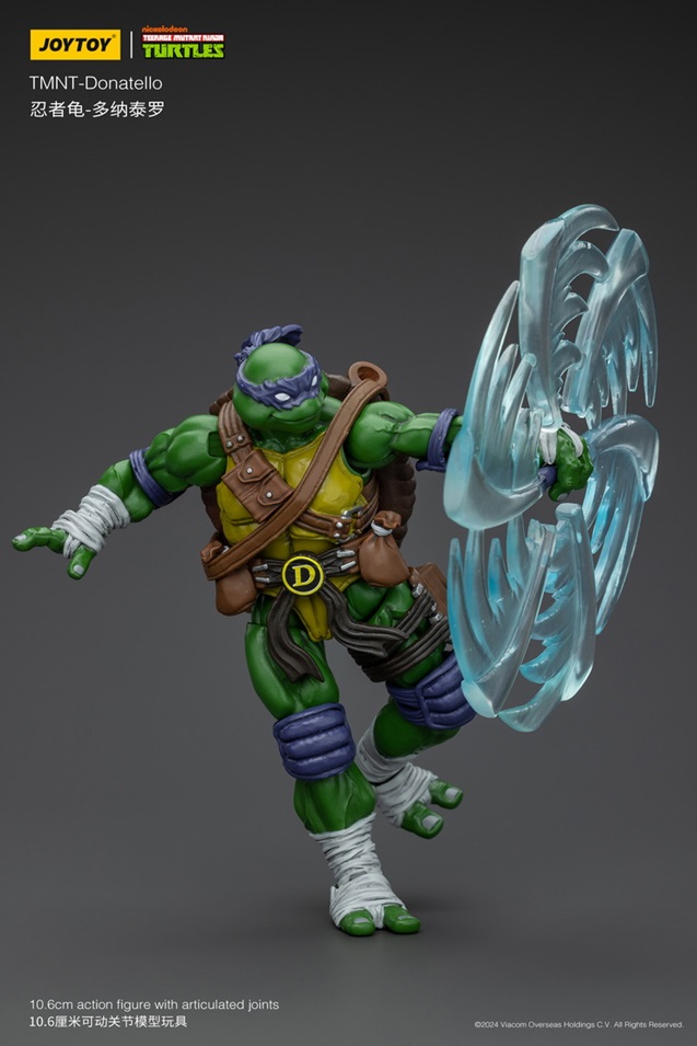 Donatello 1/18 Scale | Teenage Mutant Ninja Turtles | Joy Toy