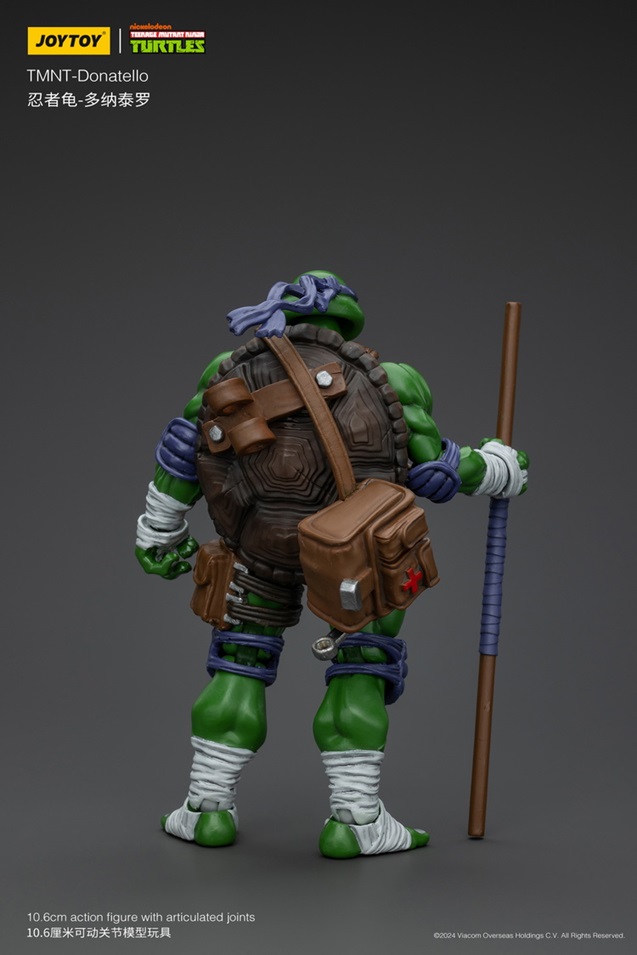 Donatello 1/18 Scale | Teenage Mutant Ninja Turtles | Joy Toy