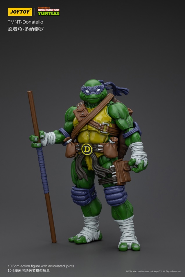 Donatello 1/18 Scale | Teenage Mutant Ninja Turtles | Joy Toy