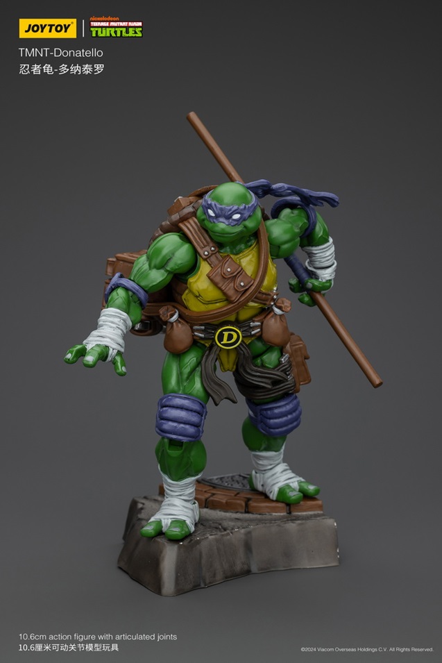 Donatello 1/18 Scale | Teenage Mutant Ninja Turtles | Joy Toy