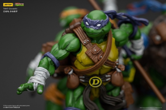 Donatello 1/18 Scale | Teenage Mutant Ninja Turtles | Joy Toy