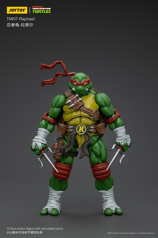Raphael 1/18 Scale | Teenage Mutant Ninja Turtles | Joy Toy