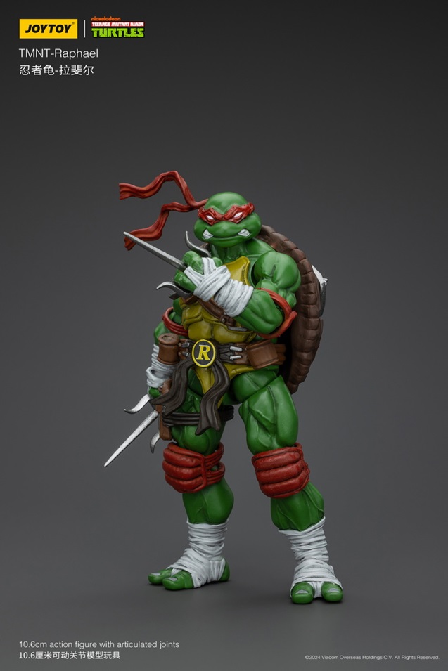Raphael 1/18 Scale | Teenage Mutant Ninja Turtles | Joy Toy