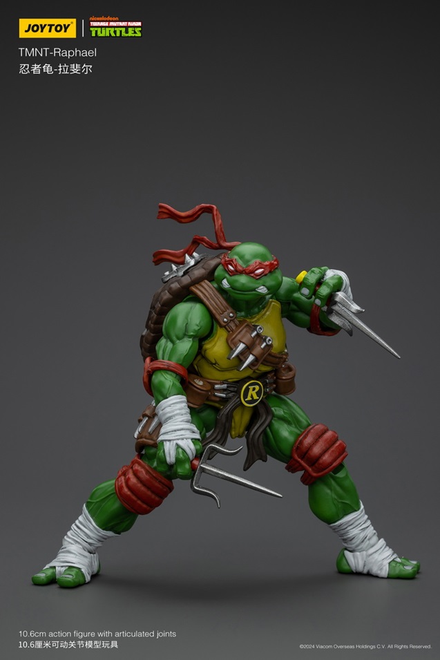 Raphael 1/18 Scale | Teenage Mutant Ninja Turtles | Joy Toy