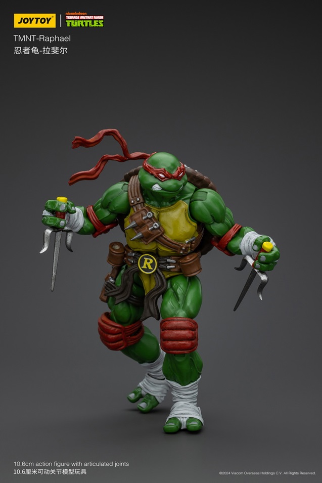 Raphael 1/18 Scale | Teenage Mutant Ninja Turtles | Joy Toy