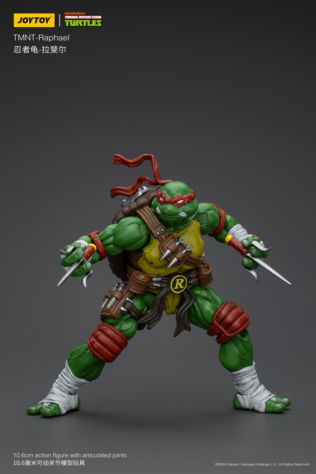 Raphael 1/18 Scale | Teenage Mutant Ninja Turtles | Joy Toy