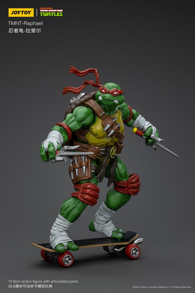 Raphael 1/18 Scale | Teenage Mutant Ninja Turtles | Joy Toy