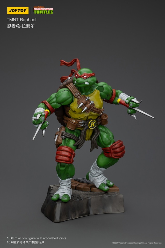 Raphael 1/18 Scale | Teenage Mutant Ninja Turtles | Joy Toy
