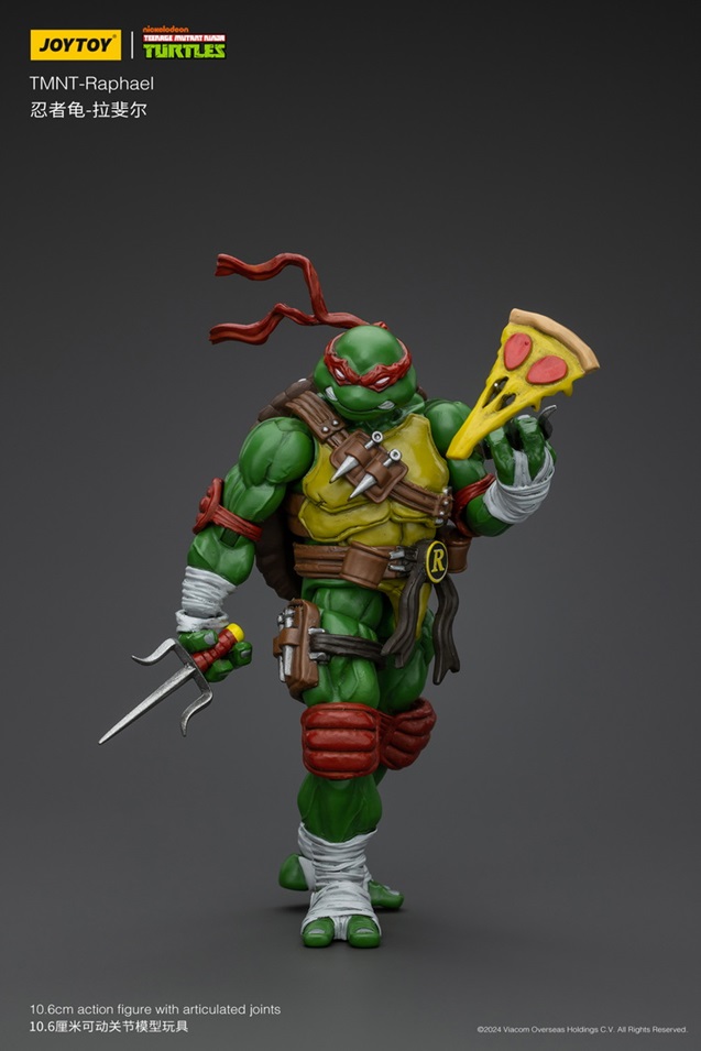 Raphael 1/18 Scale | Teenage Mutant Ninja Turtles | Joy Toy