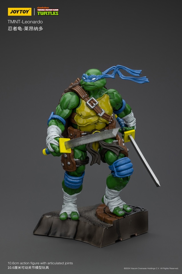 Leonardo 1/18 Scale | Teenage Mutant Ninja Turtles | Joy Toy