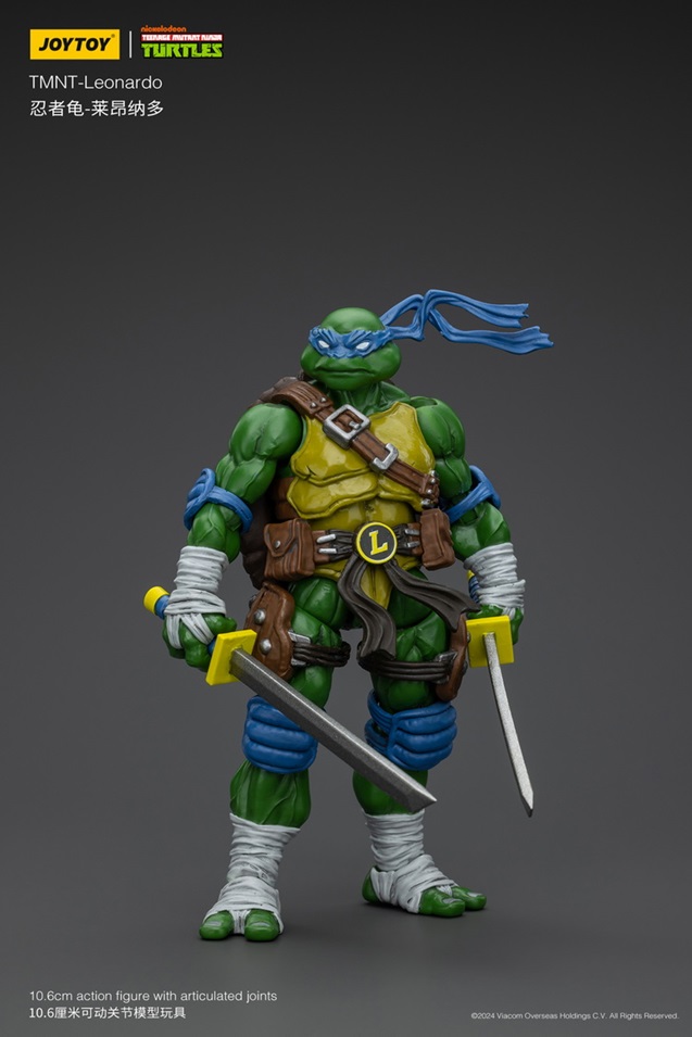Leonardo 1/18 Scale | Teenage Mutant Ninja Turtles | Joy Toy