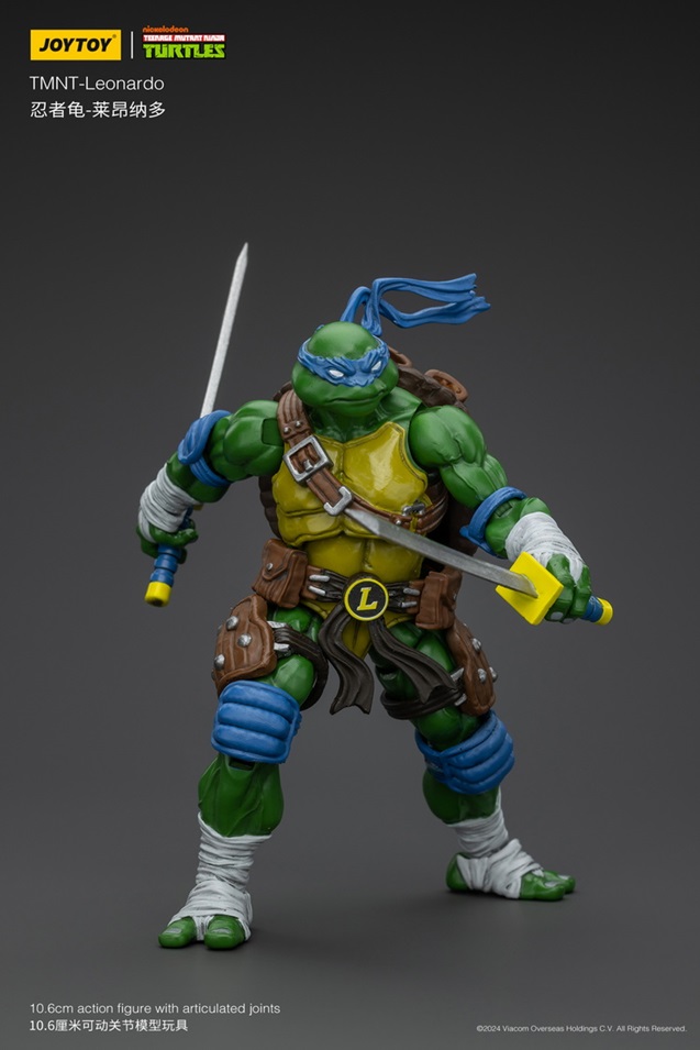 Leonardo 1/18 Scale | Teenage Mutant Ninja Turtles | Joy Toy