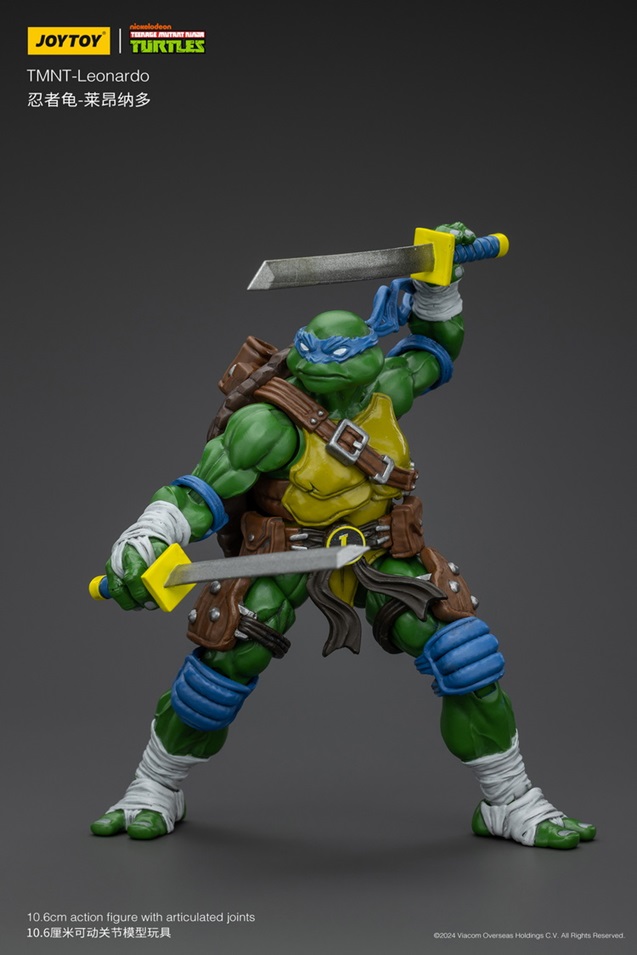 Leonardo 1/18 Scale | Teenage Mutant Ninja Turtles | Joy Toy