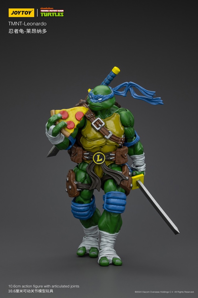 Leonardo 1/18 Scale | Teenage Mutant Ninja Turtles | Joy Toy