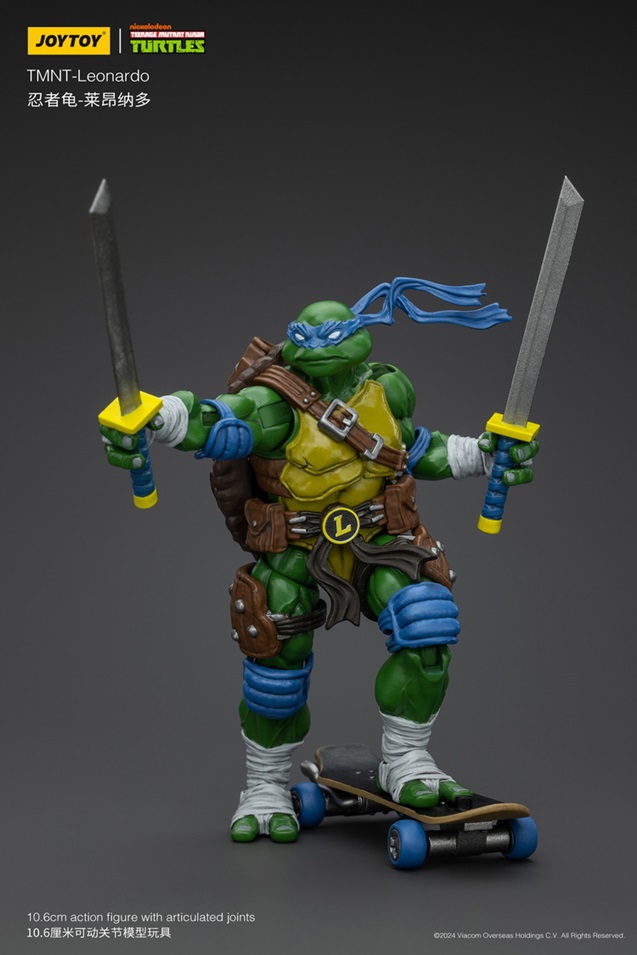 Leonardo 1/18 Scale | Teenage Mutant Ninja Turtles | Joy Toy