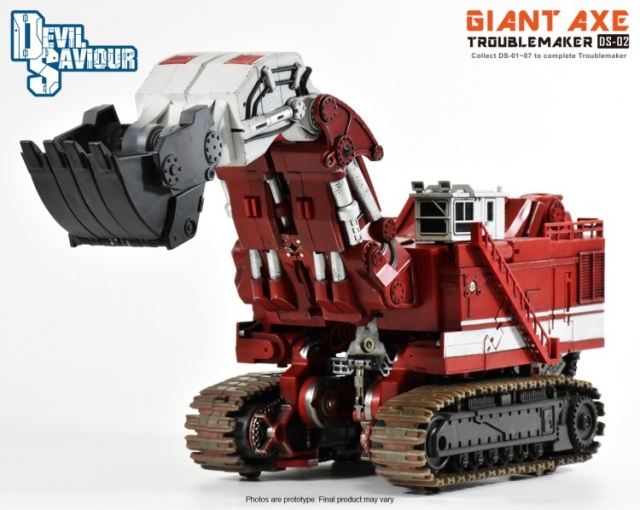 Troublemaker DX Combiner Set of 8 | Devil Saviour Construction Combiner