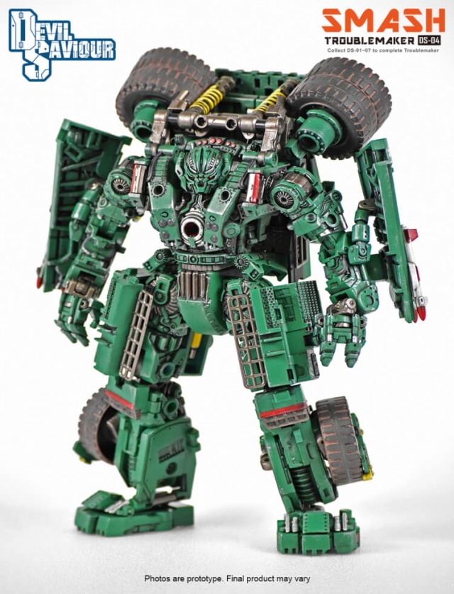 Troublemaker DX Combiner Set of 8 | Devil Saviour Construction Combiner