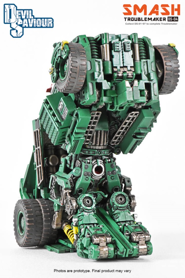 Troublemaker DX Combiner Set of 8 | Devil Saviour Construction Combiner