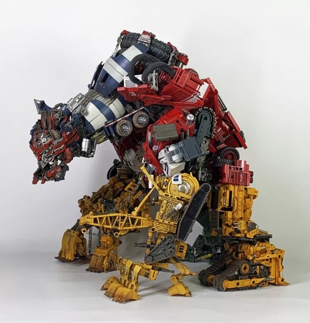 Troublemaker DX Combiner Set of 8 | Devil Saviour Construction Combiner