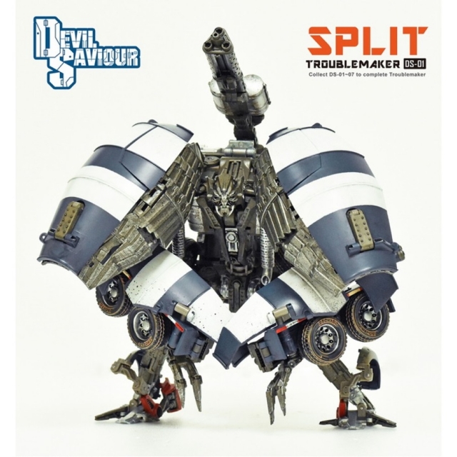 Troublemaker DX Combiner Set of 8 | Devil Saviour Construction Combiner
