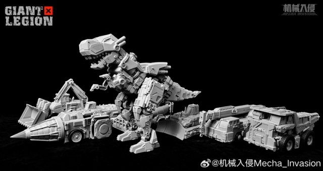 Giant Legion Set of 6 | Heavy Duty Builder | Mecha Invasion