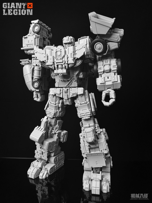 Giant Legion Set of 6 | Heavy Duty Builder | Mecha Invasion