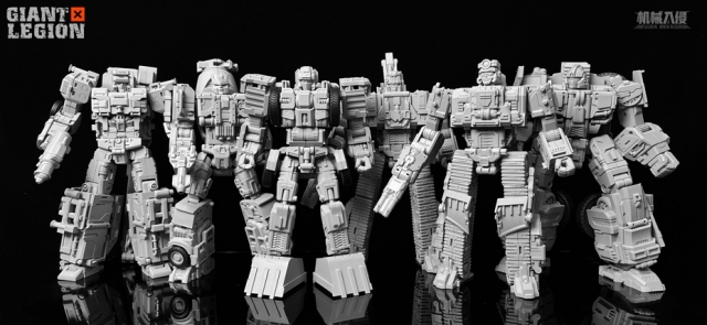 Giant Legion Set of 6 | Heavy Duty Builder | Mecha Invasion
