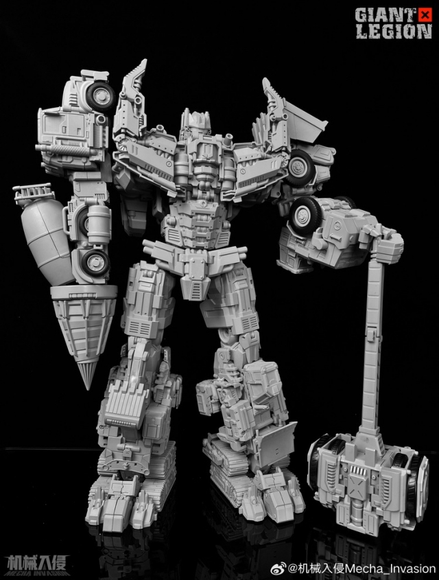 Giant Legion Set of 6 | Heavy Duty Builder | Mecha Invasion