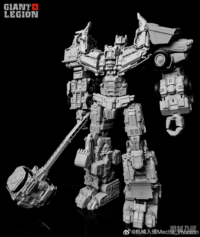 Giant Legion Set of 6 | Heavy Duty Builder | Mecha Invasion