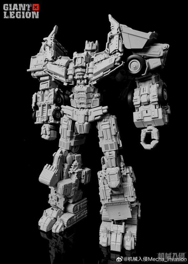 Giant Legion Set of 6 | Heavy Duty Builder | Mecha Invasion
