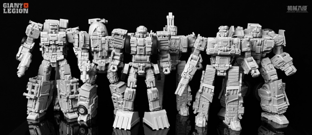 Giant Legion Set of 6 | Heavy Duty Builder | Mecha Invasion