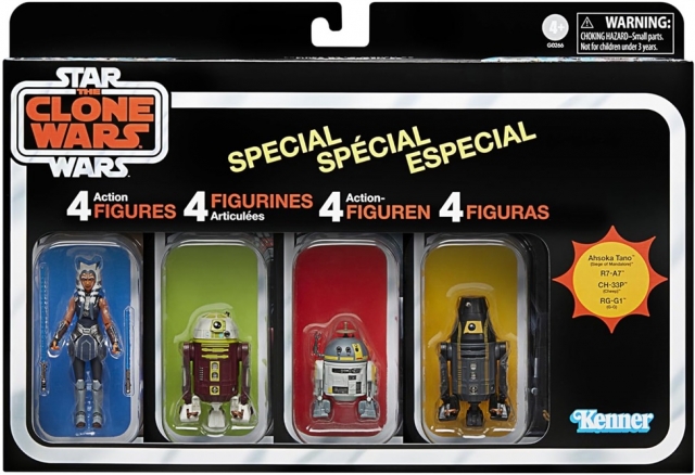 Escape From Order 66 Set of 4 3.75-Inch Scale | Star Wars: The Clone Wars | Star Wars The Vintage Collection