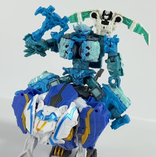 Star Raider Thundertron, Star Raider Nightstrike, Infernac Universe Calcitron Set of 3 Leader Class | Transformers: Legacy United