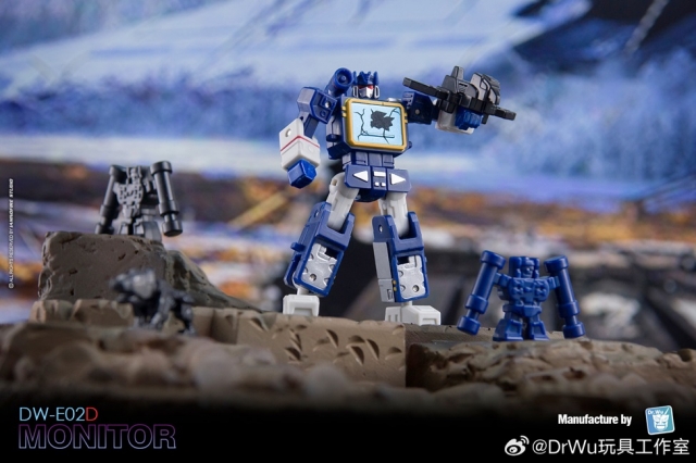 DW-E02D Monitor and DW-E16D Sound Master Battle Damaged Version Set of 2 | Dr. Wu