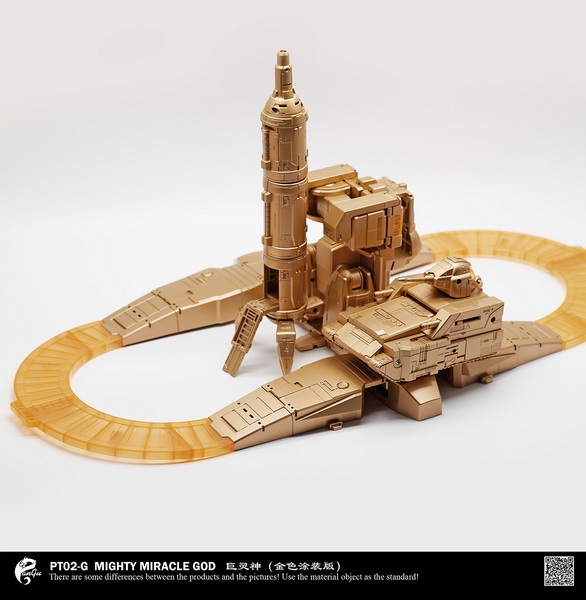 PT-02G Mighty Miracle God Gold Version | Pangu Toys