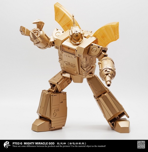 PT-02G Mighty Miracle God Gold Version | Pangu Toys