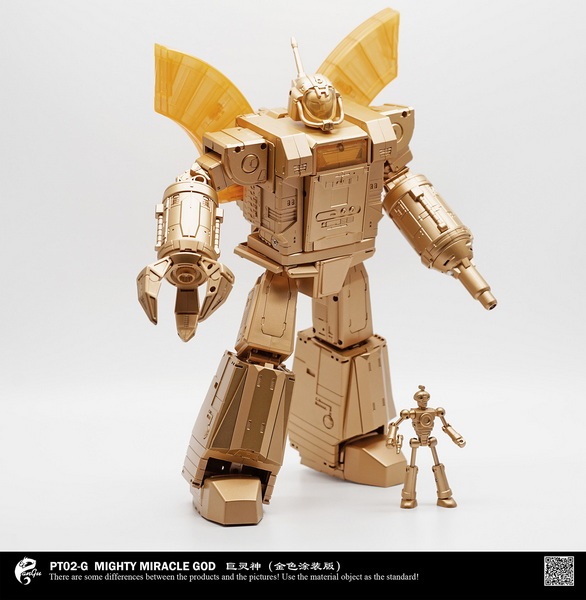 PT-02G Mighty Miracle God Gold Version | Pangu Toys
