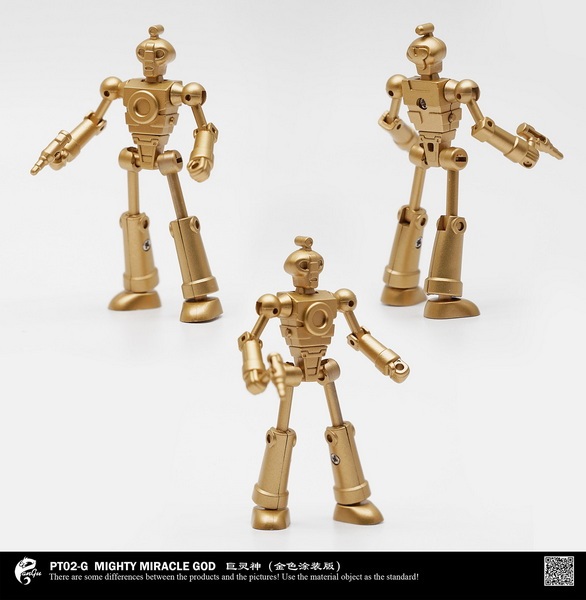 PT-02G Mighty Miracle God Gold Version | Pangu Toys