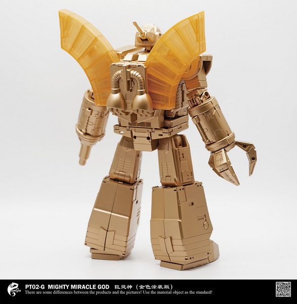 PT-02G Mighty Miracle God Gold Version | Pangu Toys