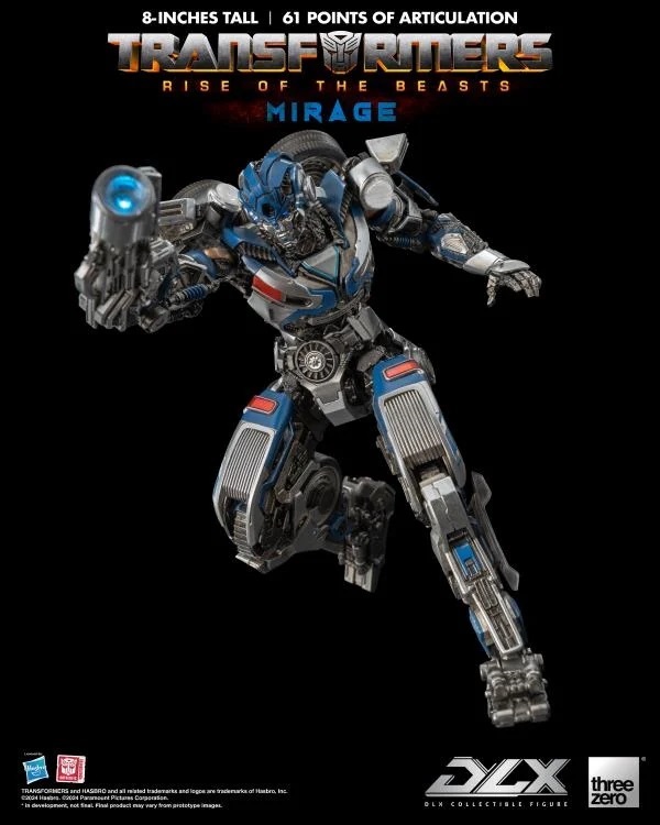 Mirage DLX Scale Collectible Figure | Transformers: Rise Of The Beasts | threezero